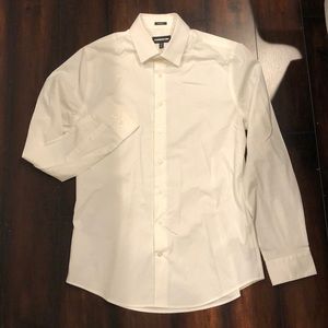 White Express extra slim fit dress shirt. Men’s M